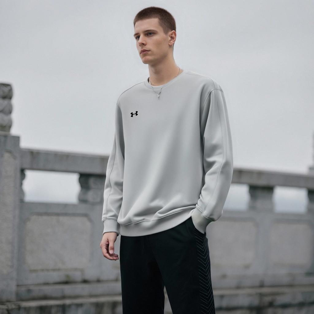 Under Armour Round Neck Sports Sweatshirt Men tops 24600304-009
