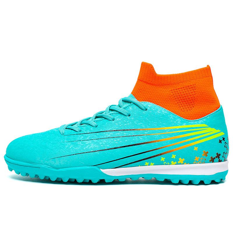 Men Professional Society Football Boot TF/FG Artificial Grass Training Soccer Shoes Childrens Football Shoes for Teen