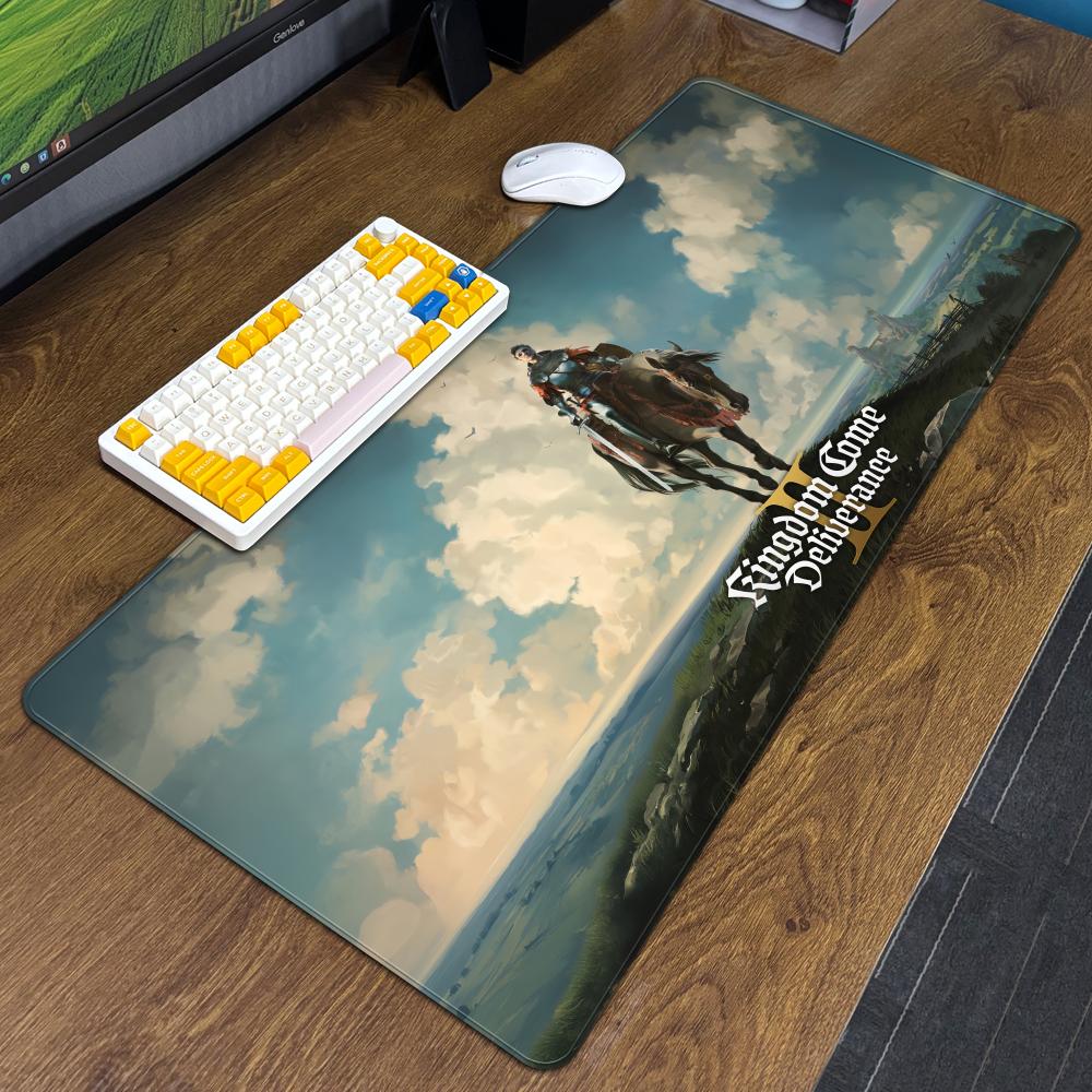 KKingdom Come Deliverance II Mouse Pad XXL Computer Accessories Large Keyboard Laptop Table Pad The New Product Gamer Gaming