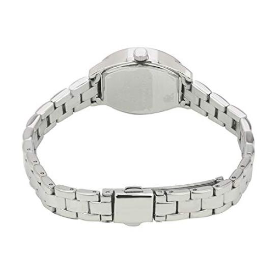 [The Clock House] Business Casual Analog Waterproof Watch Stylish LBC5002-SI1A Women's Silver