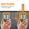 New Handheld Metal Detector 6 in 1 Wall Stud Finder Multifunction Wood Pipes AC Wire Metal Depth Tester LCDMeasuring Instrument