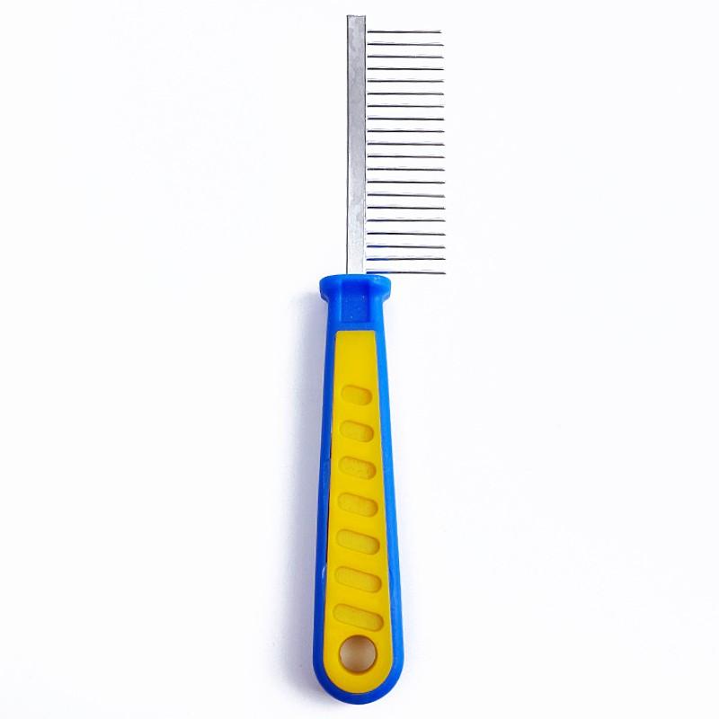 Dog Comb Dogs Rake Brush Stainless Steel Combs for Dogs Hair Knot Cleaning Dog Grooming Brush Pet Hair Remover Massage Cat Comb
