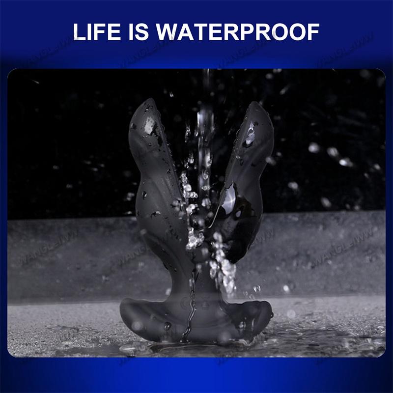 7 Electric Shock 8 Vibration Anal Sex Toys Male Prostate Massager Dildo Vibrator Wireless Remote Opening Butt Plug Anus Dilator