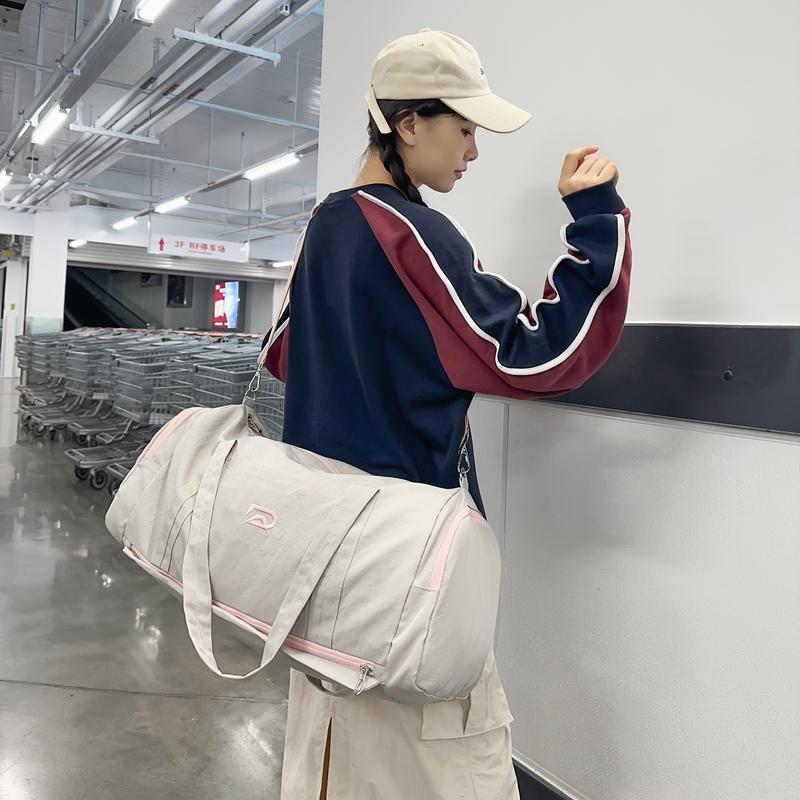 Men's Travel Bag Women's Shoulder Duffel Bag Separation Shoes Bags Sports Yoga Bag Fitness Bag Dry Wet Separation Storage Crossbody Bag