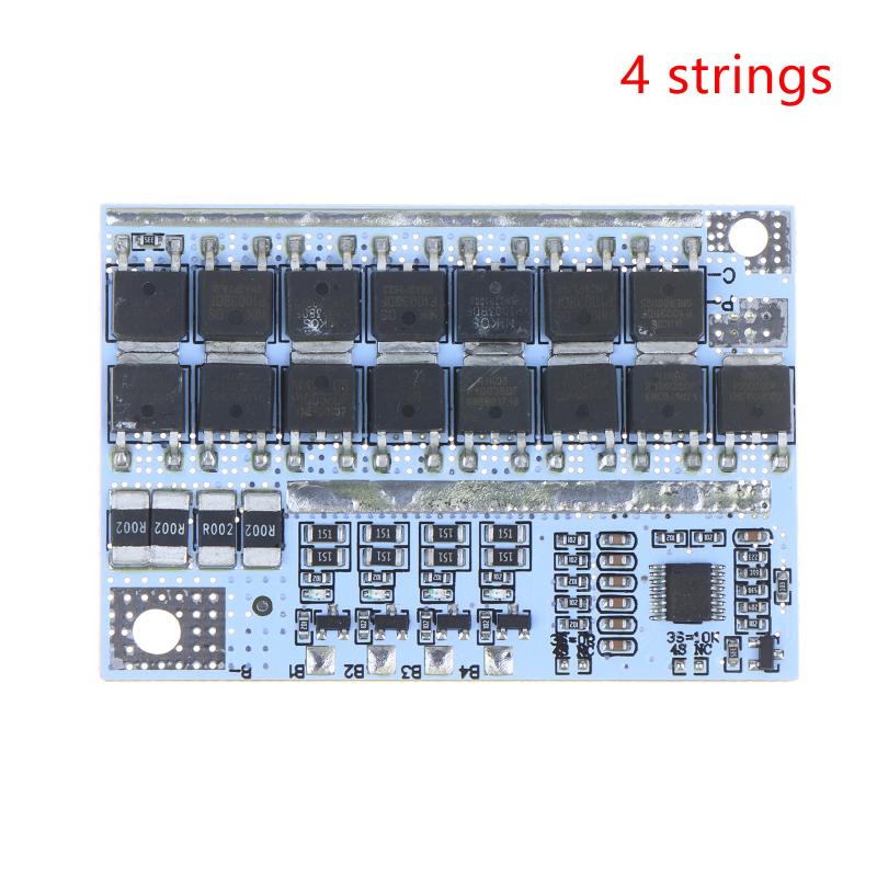 3S 4S 5S 3.7V 100A Bms Battery Protection Board With Balance For Diy Lithium Polymer Battery Pack