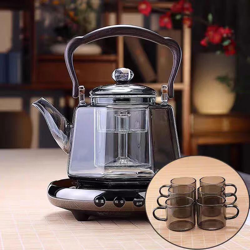 Wutuo Octagonal Beam Glass Tea Kettle Set