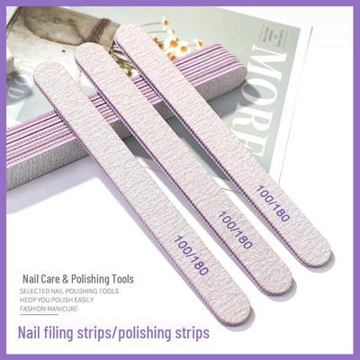 Nail Art Dubbelzijdige Polijststrips 100/180 Grit