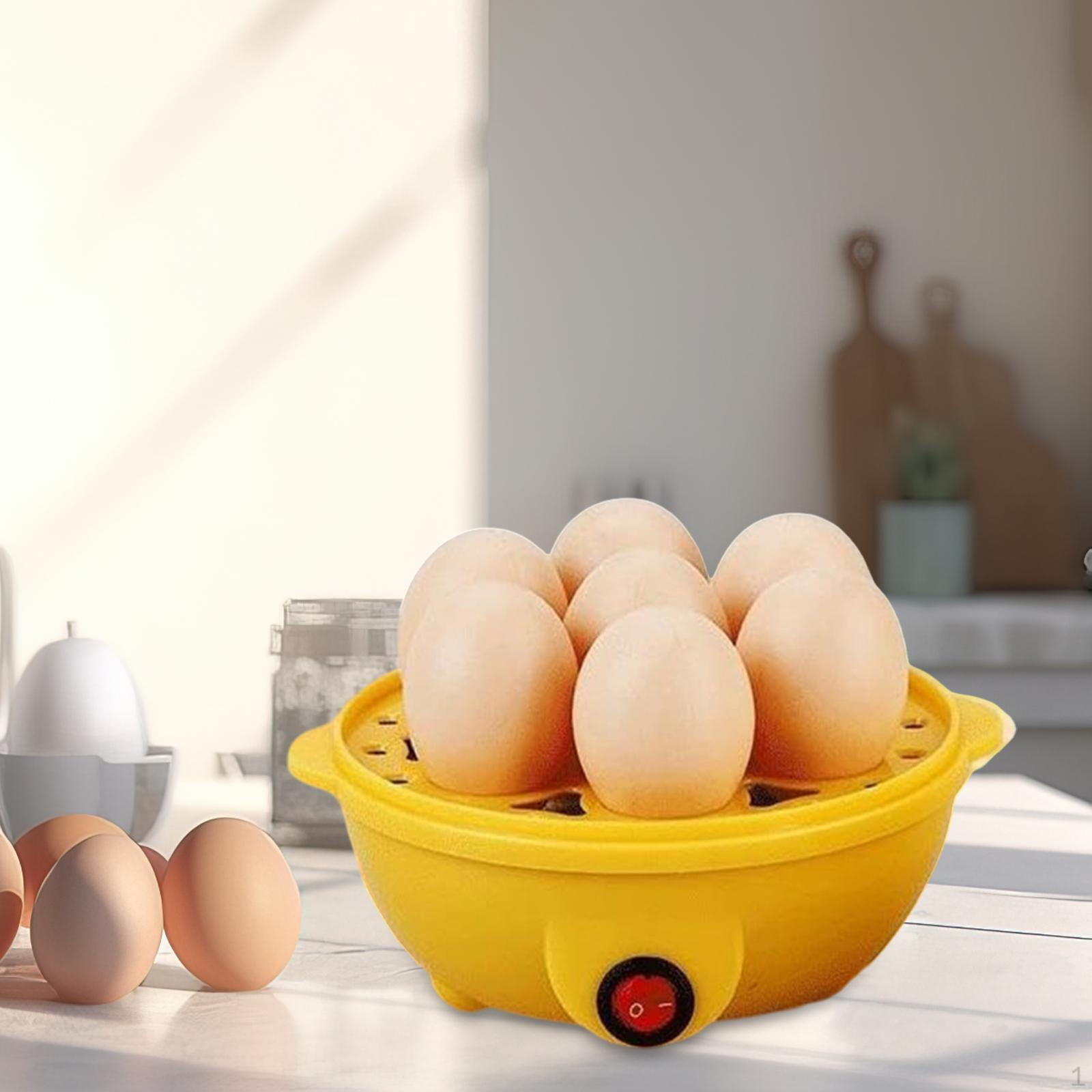 

2-слойная яйцеварка, бойлер, кухонный гаджет, пароварка для овощей для семейного завтрака жёлтый