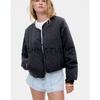 Summer New Arrival Women's French Round Neck Long Sleeves Fashion Casual Cotton Quilted Jacket Outwear 1264166