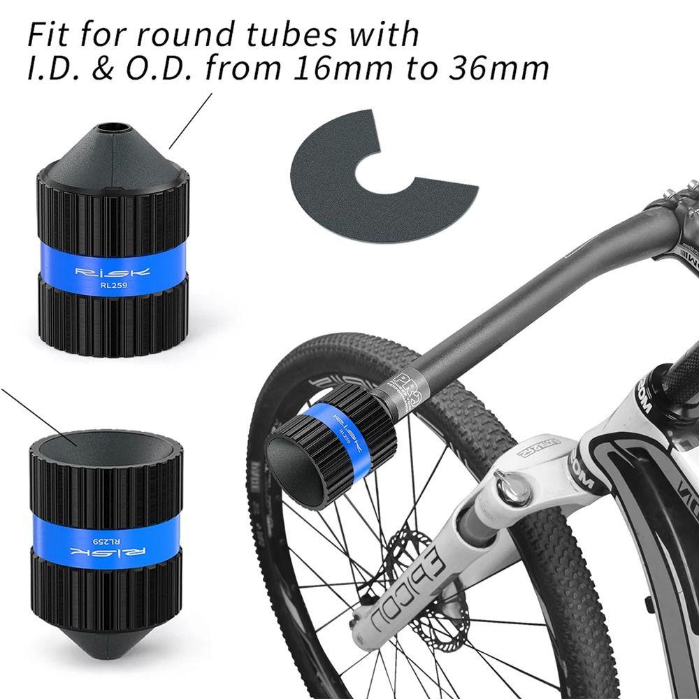 3D Printing Bike Fork Grinder with Sandpaper Chamfering Tool Universal Bike Seatpost Grinder