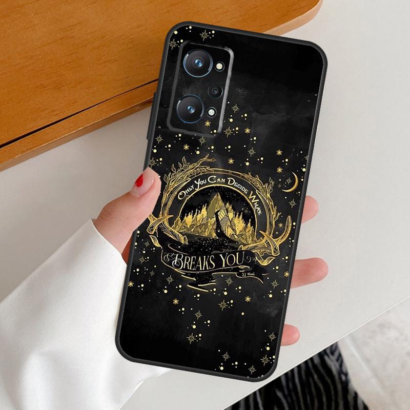 A Court Of Mist And Fury For Realme 11 12 Pro Plus 10 9 GT5 GT Neo 6 C25s C21Y C30 C31 C33 C35 C51 C53 C55 C67 Case