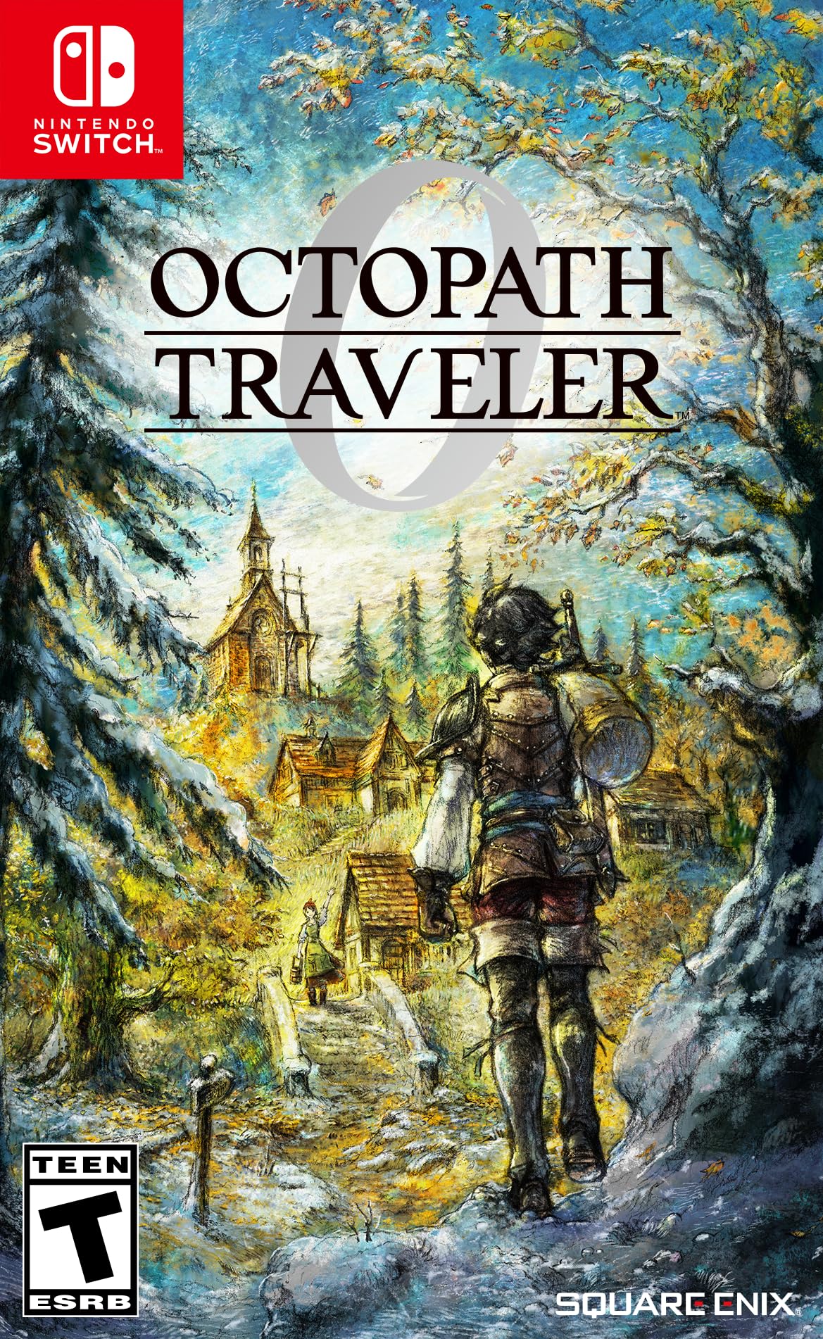 Octopath Traveler 0 North Switch (Import America) – красный