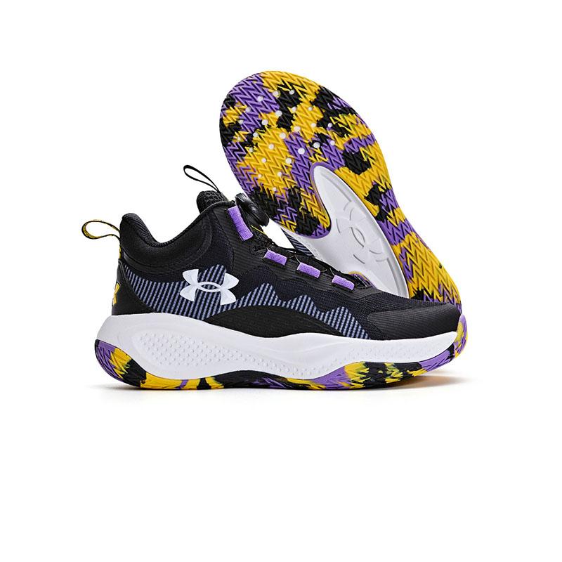 Under Armour Non-Slip Anti-Kick Sweat-Wicking Support Running Shoes Kids Sneakers 2431204