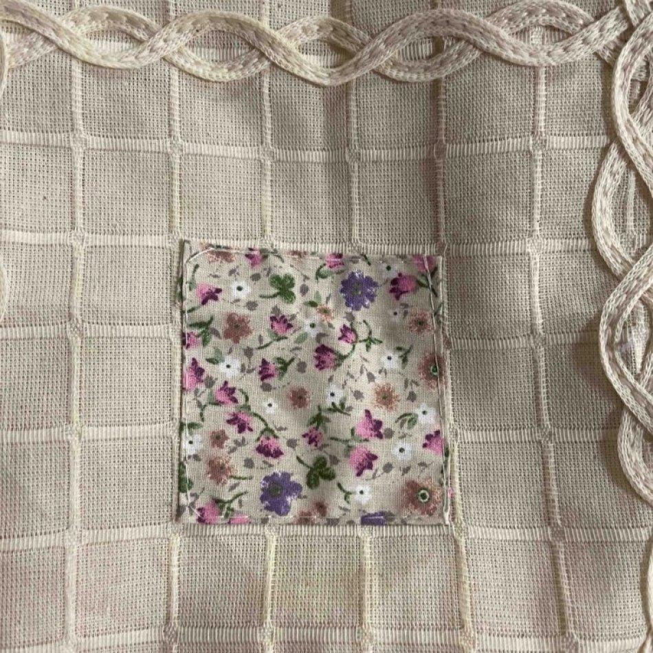 Handmade Cotton 2 Piece Patchwork Cushion Cover