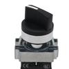 LA155P-BD25 Two-Position Knob Switch, IP67 Waterproof, Copper Parts, Silver Contacts, 22MM