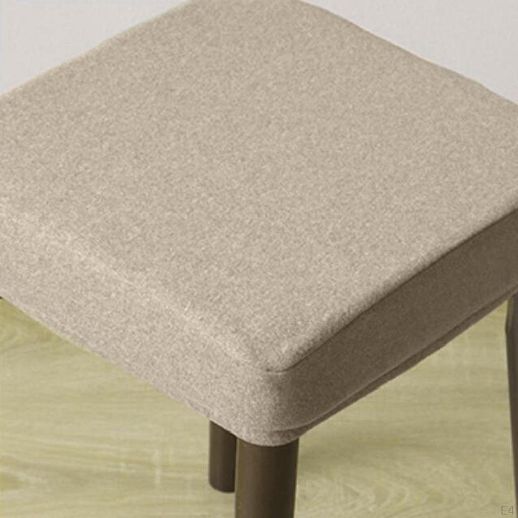Color Stretch Polyester Toilet Stool Cover Wrinkle Washable Dustproof Bar