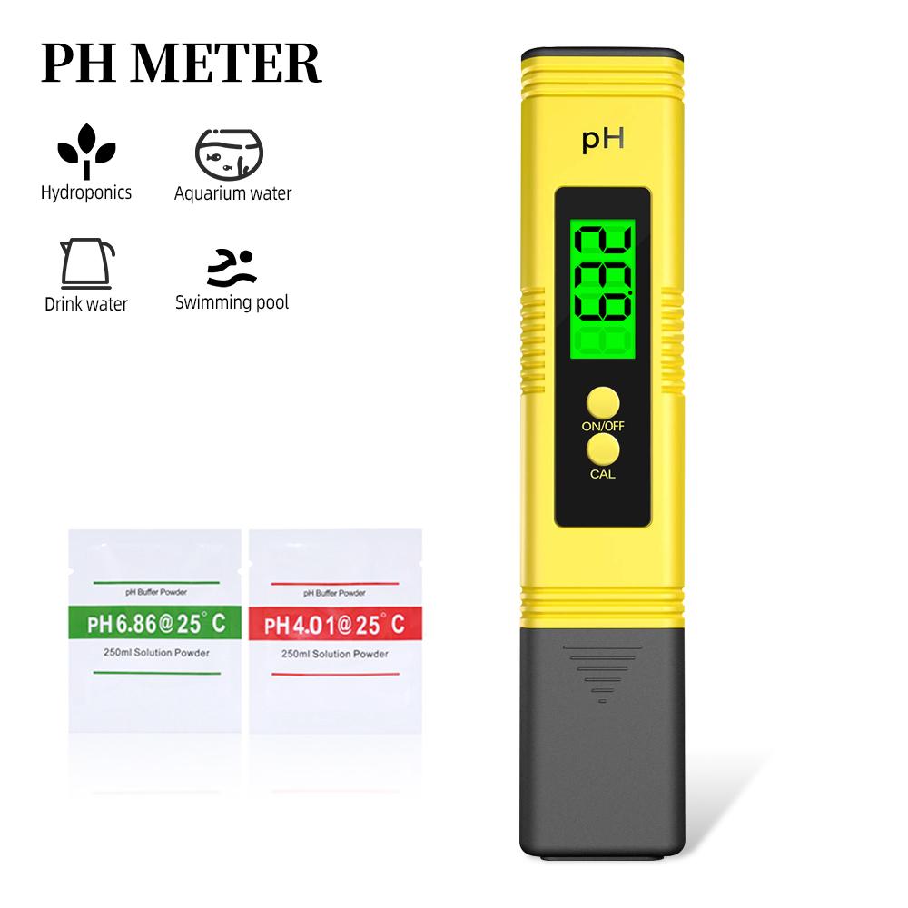 

TDS/EC/PH Tester Combo Meter 0-9990ppm Detection Digital PH Meter High Precision Water Quality Detector Test Pen for Aquarium