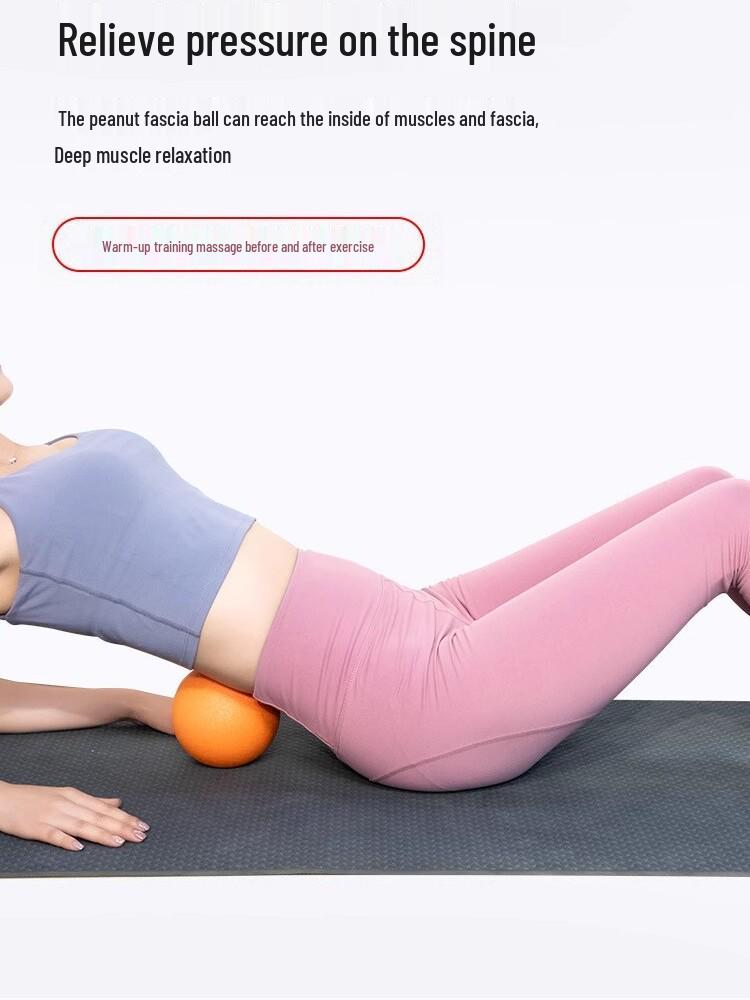 12CMEPP High Hardness Yoga Massage Ball for Fascia and Pelvic Floor Muscle Relaxation
