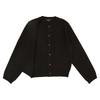 Bluetail Standard Fit Round Wool Blend Cardigan Azh2ck02bk