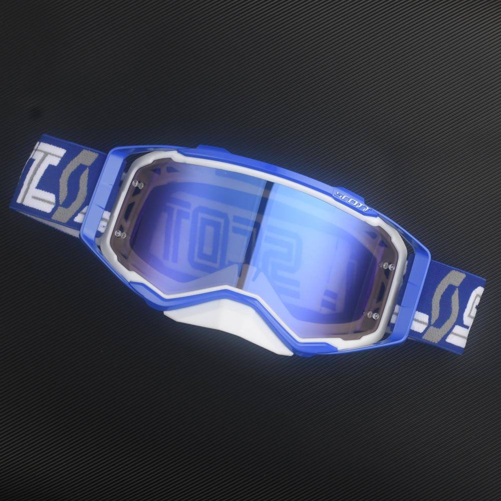 Spot Hochwertige Motorrad Winddichte Langsam-Fahrbrille Outdoor Sport Reitbrille Off-Road Winddichte Rennstrecken Schutzbrille