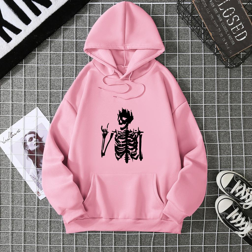 New 2025 Fall and Winter Fleece Jacket Loose Halloween Sweater