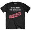 Sex Pistols-Never Mind The Bollocks-Schwarzes T-Shirt