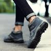 Herren- und Damen-Winterstiefel, Baumwolle, warm, bequem, Schneestiefel, rutschfeste Stiefeletten, Outdoor-Wanderstiefel