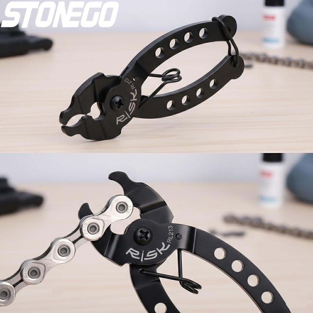 Mini Chain Quick Link Tool Bicycle Chain Plier Mountain Bike Repair Clamp Magic Buckle Installation Hand Tools for Cycling
