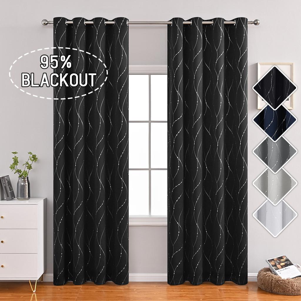 2025New High Quality Curtains Bedroom Living Room Sunscreen Curtains Meteor Curtains