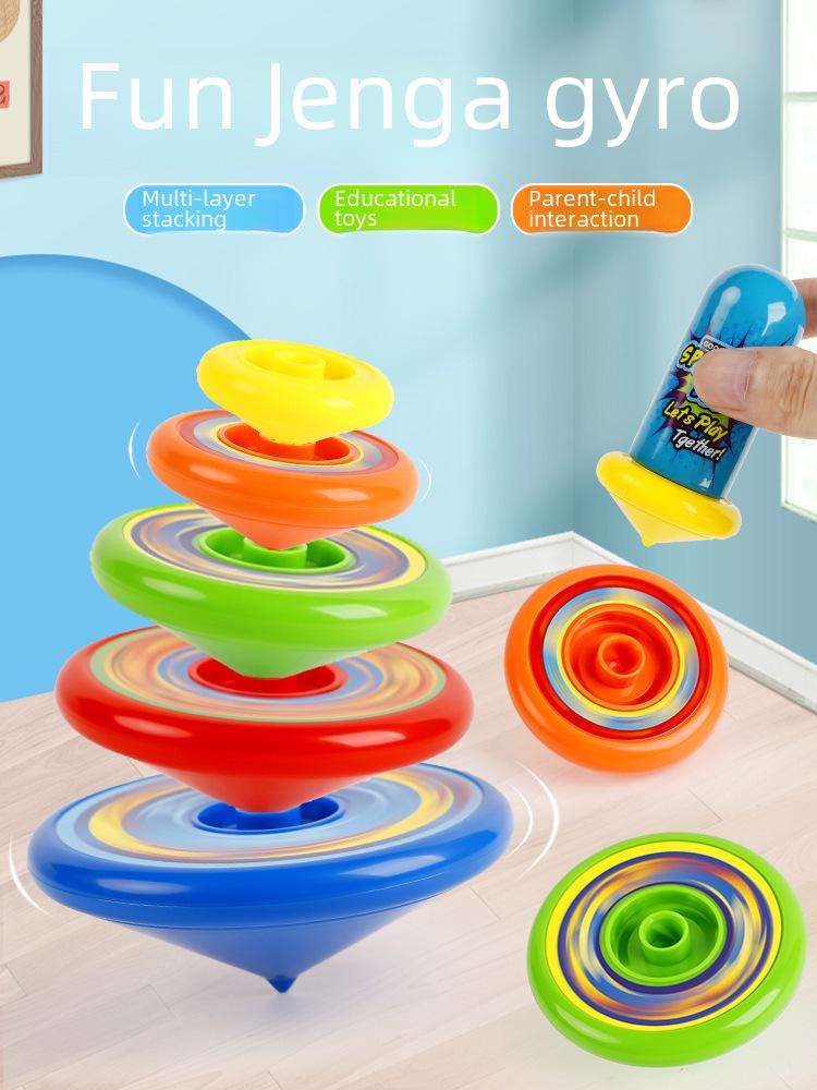 Colorful Multi-Layer Spinning Gyroscope Toy for Kids