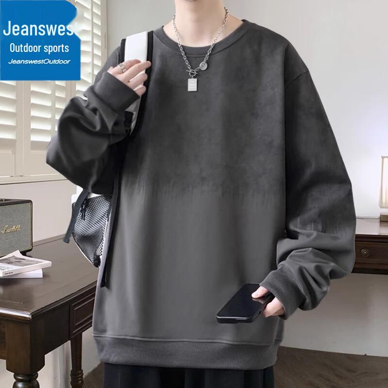 

Jeanswest Men s Outdoor Casual Crew Neck Pullover Sweatshirt 2XL