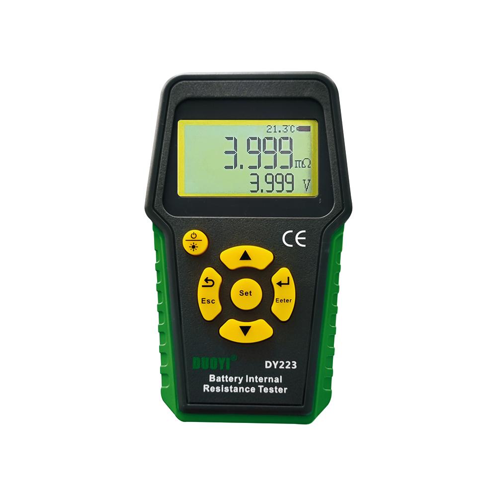 Battery Internal Resistance Tester Automatic shutdown Battery Analyzer Large Digital Dispaly Screen with Backlit