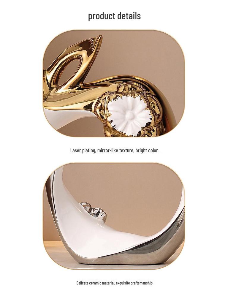 Luxurious Apple Ornament: Elegant Living Room & Hallway Décor