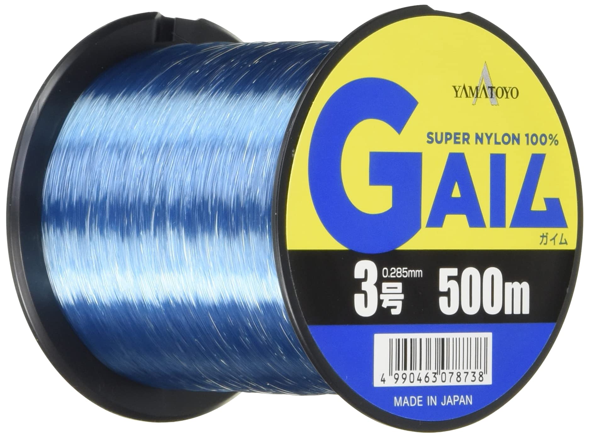 

YAMATOYO Nylon Line Gaim 500m 12lb Blue #3 синій