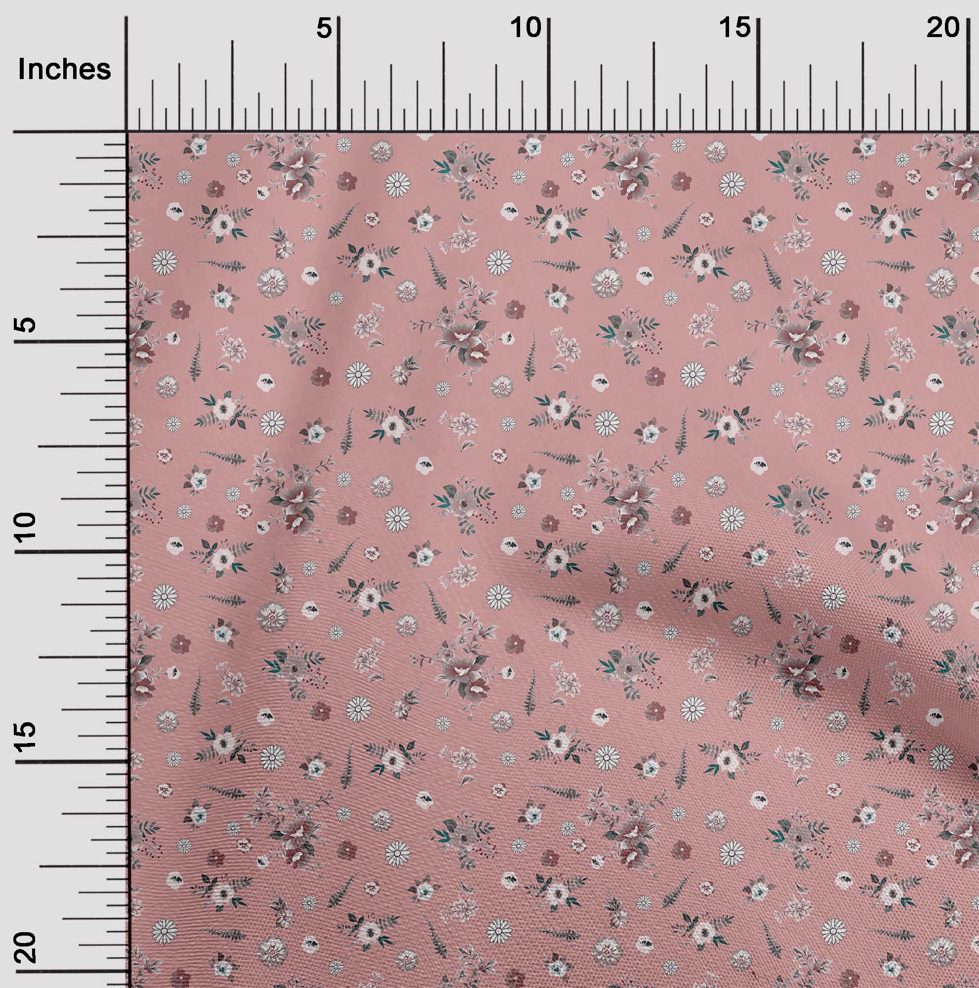 

oneOone Georgette Viscose Black Fabric Florals Craft Projects Decor Fabric Printed By The Yard 42 Inch 42 Inch Wide - Viscose Chiffon персиковий