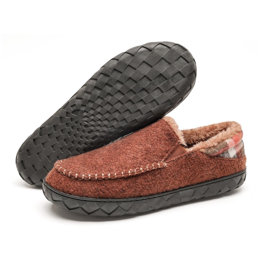 Winter Cotton Shoes Men Plus Cashmere Warm Thick Men with a Slip-on Loafers