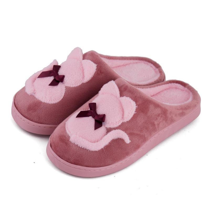 

Хлопковые тапочки, утолщенные теплые зимние новые удобные домашние с вырезом на подъеме домашние тапочки пушистые комнатные зимние unk 36/37 (sneakers 34-35) unk