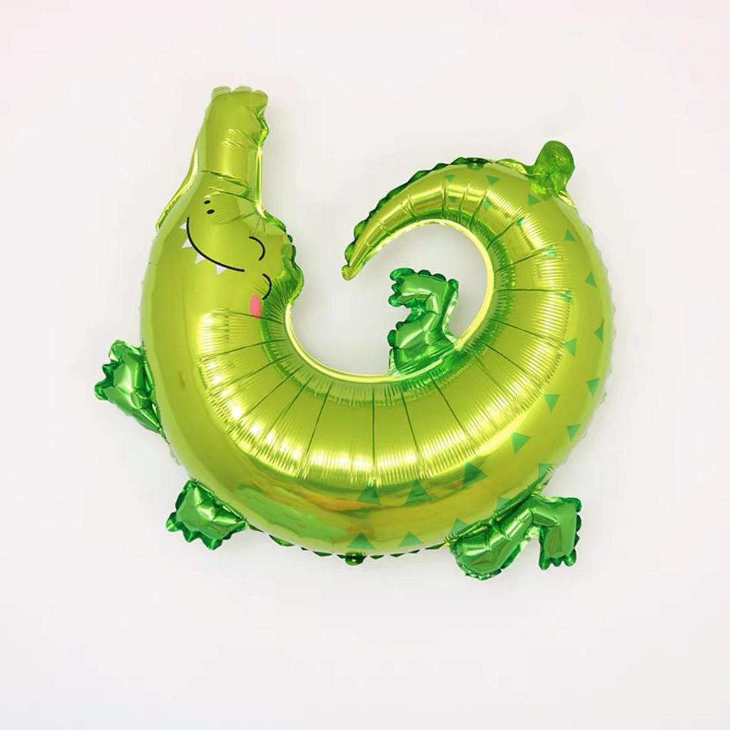 Cartoon Animal Balloons: Elephant, Monkey, Cat - Aluminum Film Birthday Party Decorations