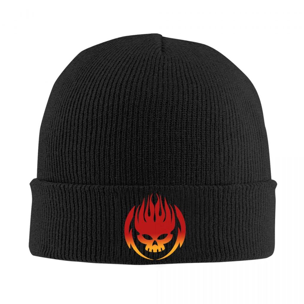 Punk The Offspring Warm Knitted Cap Winter Knit Bonnet Hat Skullies Beanies Hip Hop Caps for Unisex