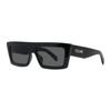 Celine Lunettes de soleil carrées miroir avec logo Lunettes de soleil unisexes CL40214U