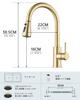 APPASO Modern Kitchen Mixer Tap with Single SUS304 Stainless for Kitchen Includes Japanese Instruction Manual Pull-Out Spray, Lever, Steel, Sinks,