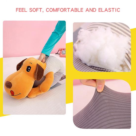 Long Pillow Plush Dachshund Doll 110/130cm Hugging Pillow Soft Stuffed Animal Cute Dog Plush Toy for Sleep And Nap