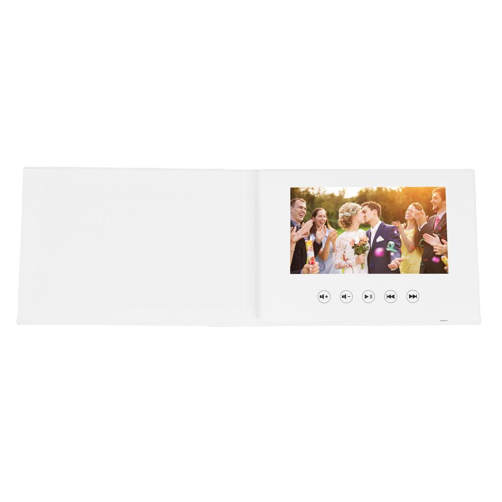 Video Greeting Card with Screen 720P HD Customizable Video Playback Electronic Video Brochure with