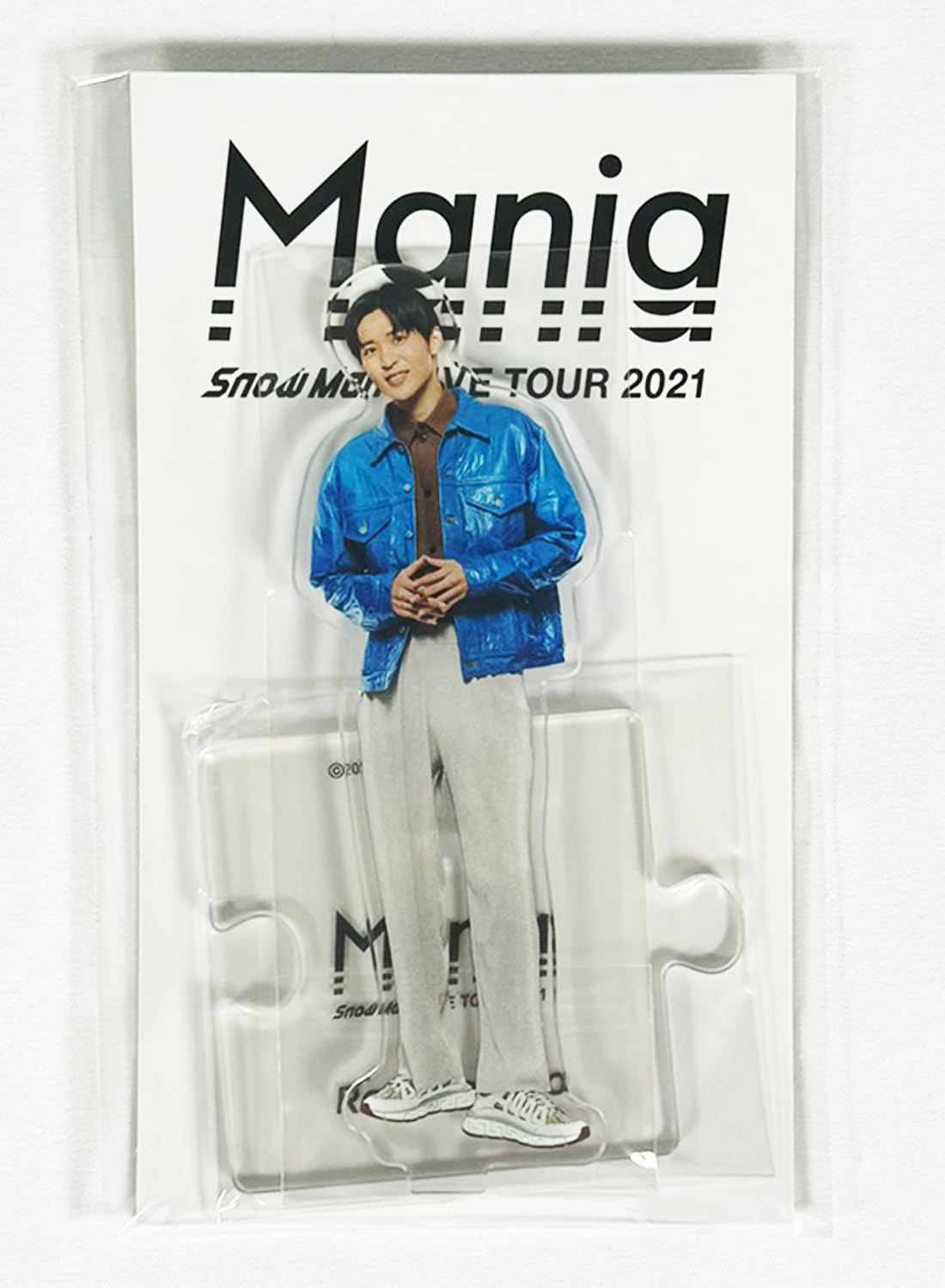 

Snow Man LIVE TOUR 2021 Mania Acrylic Stand Acstar Official Goods (Meguro Ren)