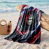 FC Bayern München Print Mikrofaser Strandtuch Schnelltrocknend Saugfähig Großes Handtuch für Strand Schwimmen Reisen