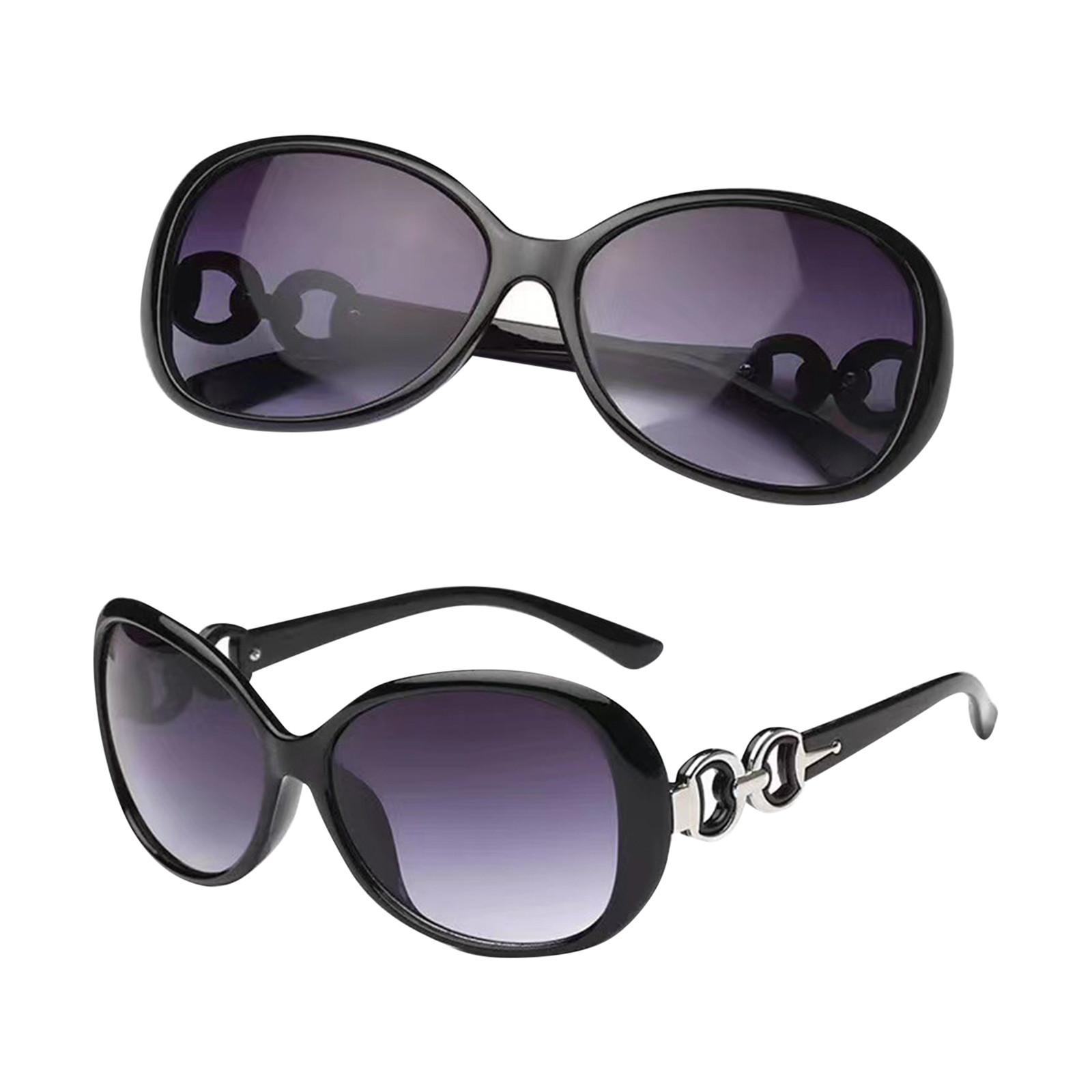 

Летние солнцезащитные очки для женщин, очки в стиле ретро, ​​винтажные солнцезащитные очки, пластиковые One Size чёрный