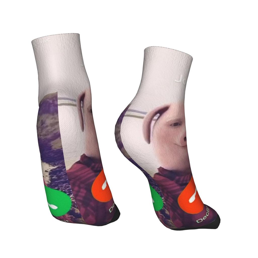 John Pork Is Calling Socks Winter  Stockings Retro Men Soft Socks Design Skateboard Non Slip Socks
