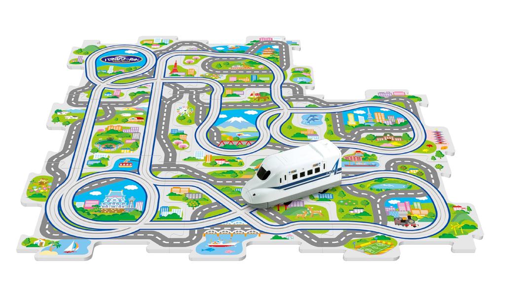 Masudaya Corporation Panel World Running! Shinkansen N700A