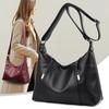 Damen-Schultertasche aus weichem Leder, Messenger-Tasche, inklusive Geldbörse und Kartenpaket