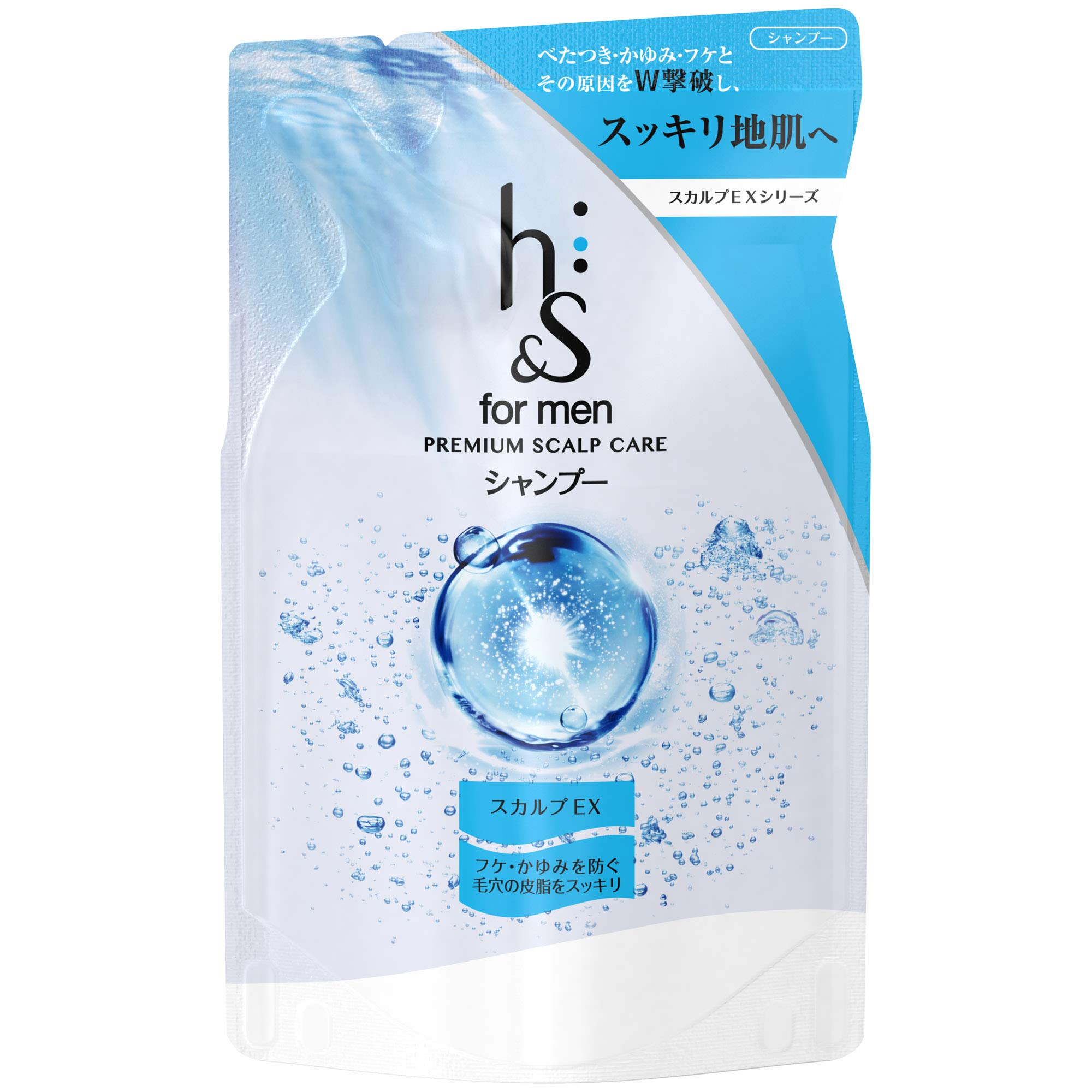 

for men Scalp Gold Medicated Shampoo 300mL Refill h&s